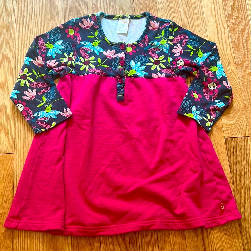Boutique Zutano 4T Floral Dress